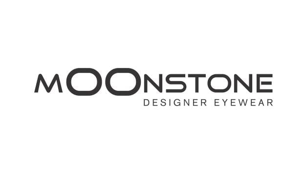 logo for moonstone designer eyewear